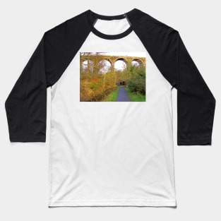 Almondell Viaduct III Baseball T-Shirt